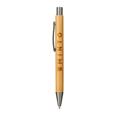 Bamboo Quick-dry Gel Ballpoint - (printed with 1 colour(s)) 1066-49_BUL