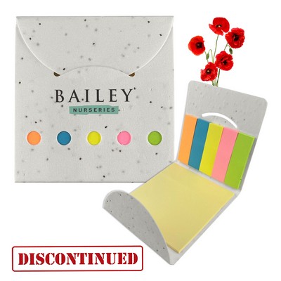 Corn Poppy Seed Sticky Note Pad (MH019_DEX)