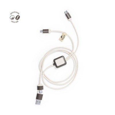 Seymur Charging Cable - Recycled Cotton