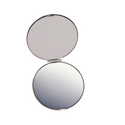 Silver Compact Mirror 8904_NOTT