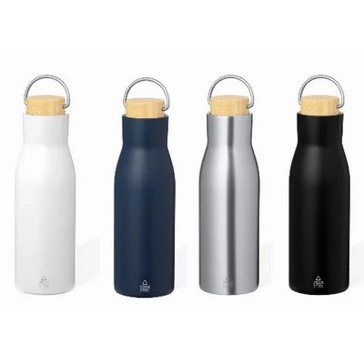 Insulated Bottle in Recycled Stainless steel - Prismix