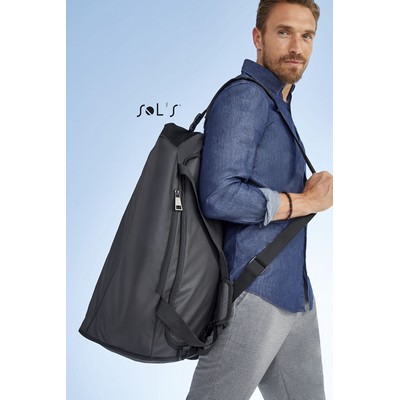 Chrome Coated Canvas Sports Bag - (printed with 3 colour(s)) S02926_ORSO_DEC
