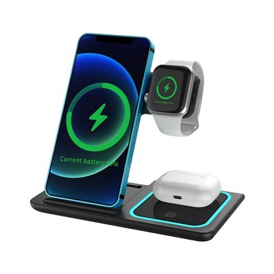 Camden 15W 3n1 Fast Wireless Charger (without Adapter)