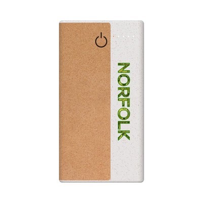 Norfolk Wireless Power Bank - 10,000 mAh (Stock)