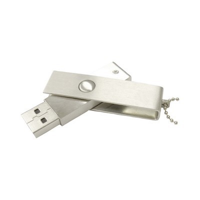 Slim Brushed Swivel Drive 1GB