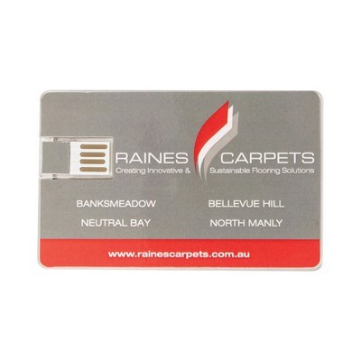 Acrylic Credit Card Flash Drive 32GB