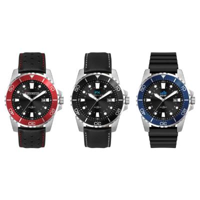 Sports Watch, Leather or Silicone Strap