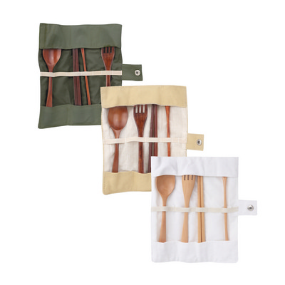 4 pieces Wooden Utensils Set