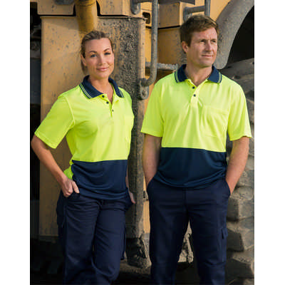 Hi-vis Cooldry Safety Polo S/s SW01CD_WIN