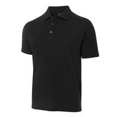 JBs PIQUE POLO: S - 5XL - BLACK